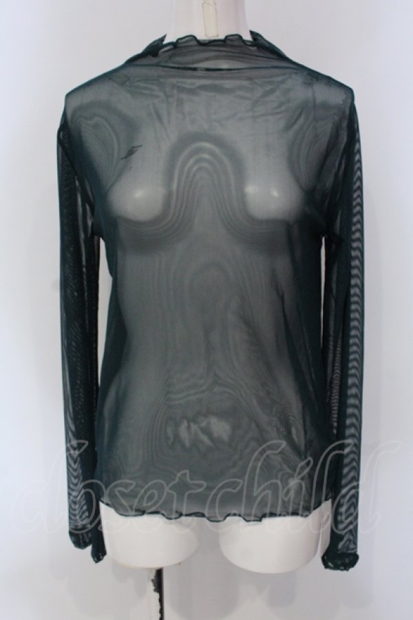 画像1: axes femme POETIQUE / シースループルオーバー M グリーン O-25-04-26-084-AX-TO-OW-OS (1)