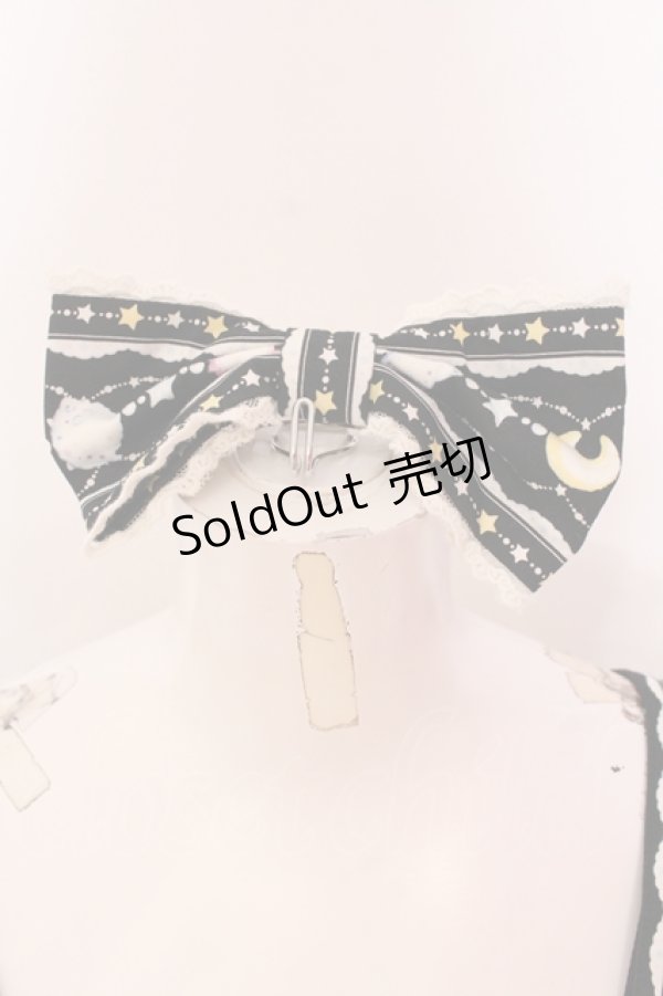 画像5: Angelic Pretty / Cotton Candy Shopサロペット  クロ O-25-04-26-009-AP-OP-OW-OS (5)