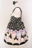 画像6: Angelic Pretty / Cotton Candy Shopサロペット  クロ O-25-04-26-009-AP-OP-OW-OS (6)