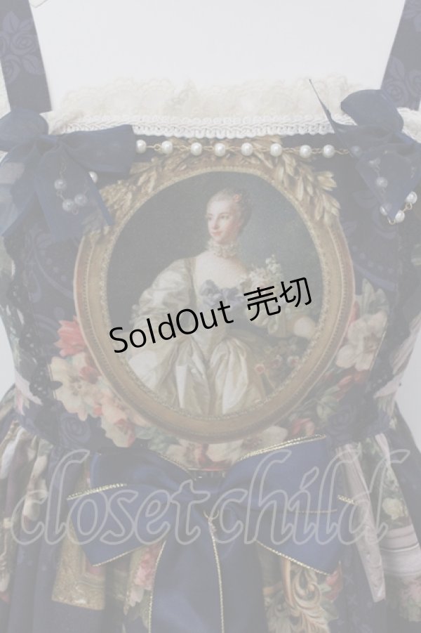 画像2: Inori / Versailles' Girlsジャンパースカート  ネイビー O-25-04-26-011-LO-OP-OW-OS (2)