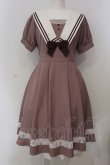 画像1: axes femme POETIQUE / クラシックセーラーワンピース M ピンク O-25-04-26-019-AX-OP-IG-OS (1)