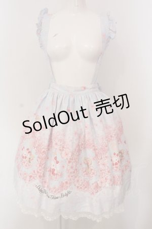 画像: BABY,THE STARS SHINE BRIGHT / SA KU RAくみゃちゃん柄スカート  サックス O-25-04-26-020-BA-SK-IG-OS