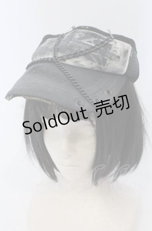 画像: SEX POT ReVeNGe / サンバイザー  ブラック O-25-04-27-040-SP-ZA-IG-OS