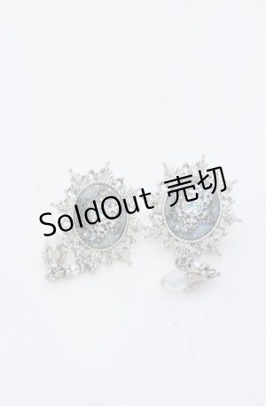 画像: axes femme / スノービジューイヤリング  シルバー O-25-04-27-055-AX-AC-IG-OS