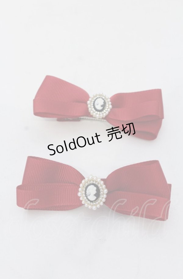 画像1: 【SALE】m petit by misako / TT*AM2Pクリップ  アカ O-25-05-30-1001-LO-AC-IG-ZT486-F003 (1)