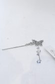 画像1: axes femme / 薔薇装飾蝶々かんざし  シルバー O-25-04-27-064-AX-AC-OW-OS (1)