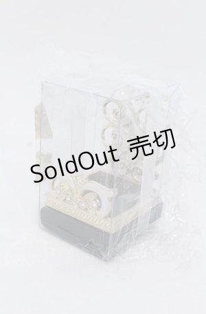 画像: axes femme / メゾンスマホスタンド／リリー  アンティークゴールド O-25-05-27-1045-AX-ZA-OW-OS