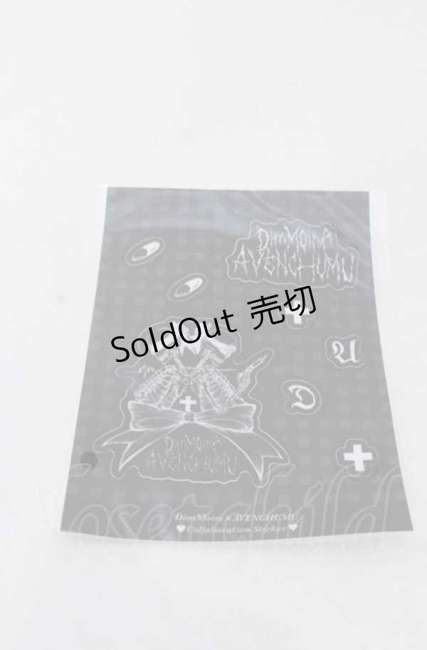 画像1: DimMoire / dimmoire x avenchumu　ステッカー   O-25-04-27-087-PU-ZA-OW-OS (1)