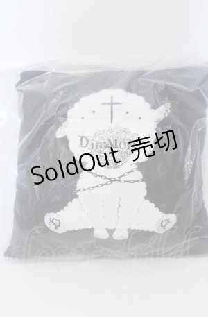 画像: DimMoire / DimMoireロゴクッション 50ｃｍ×50ｃｍ（公式記載） ブラック O-25-04-27-091-PU-ZA-OW-OS