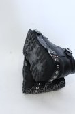 画像7: REFLEM / ボンテージデザインプラットフォームシューズ 23ｃｍ ブラック O-25-04-27-092-PU-SH-OW-OS (7)