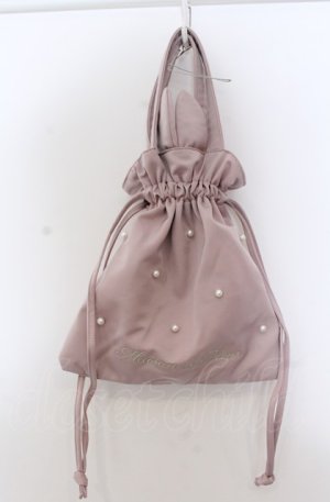 画像: Maison de FLEUR / 《Easter》ラビットパールトートバッグ  ピンク O-25-04-27-014-LO-BG-IG-OS