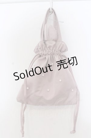 画像: Maison de FLEUR / 《Easter》ラビットパールトートバッグ  ピンク O-25-04-27-014-LO-BG-IG-ZT-K020