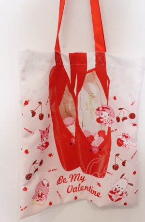 画像: Rose Marie seoir / Sanrio characters etude ballet bag  ピンク×アカ O-25-04-27-019-EL-BG-IG-OS