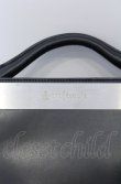 画像2: artherapie / ATメタルプレート2 2WAYボックスショルダー 25ｃｍ×34ｃｍ×8.5ｃｍ（公式記載） ブラック O-25-04-27-023-GO-BG-OW-OS (2)