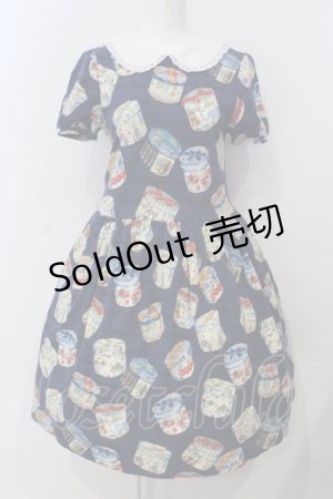 画像: Jane Marple / アニバーサリーHAT BOXミニワンピース M ネイビー O-25-04-28-004-JM-OP-OW-OS