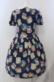 画像4: Jane Marple / アニバーサリーHAT BOXミニワンピース M ネイビー O-25-04-28-004-JM-OP-OW-OS (4)