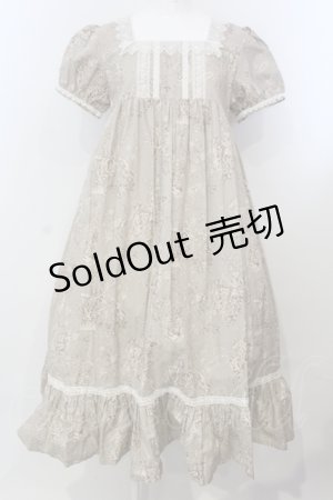画像: SERAPHIM / 天使のトワル・ド・ジュイワンピース  ベージュ O-25-04-28-046-LO-OP-IG-OS