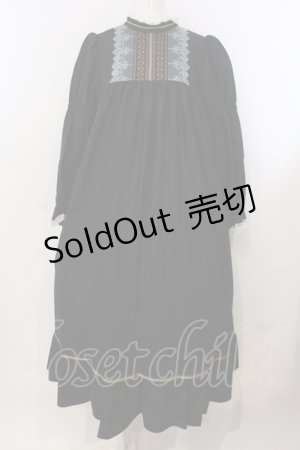 画像: SERAPHIM / 聖なるジュリエットドレス  クロ O-25-04-28-049-LO-OP-IG-OS