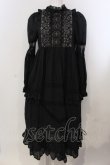 画像1: SERAPHIM / レースの庭園ドレス  クロ O-25-04-28-051-LO-OP-IG-OS (1)