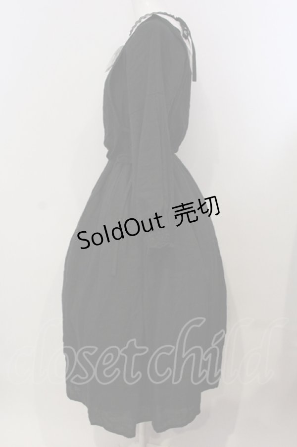 画像3: SERAPHIM / セシリアのワンピース（ショート丈）  クロ×シロ O-25-04-28-055-LO-OP-IG-OS (3)