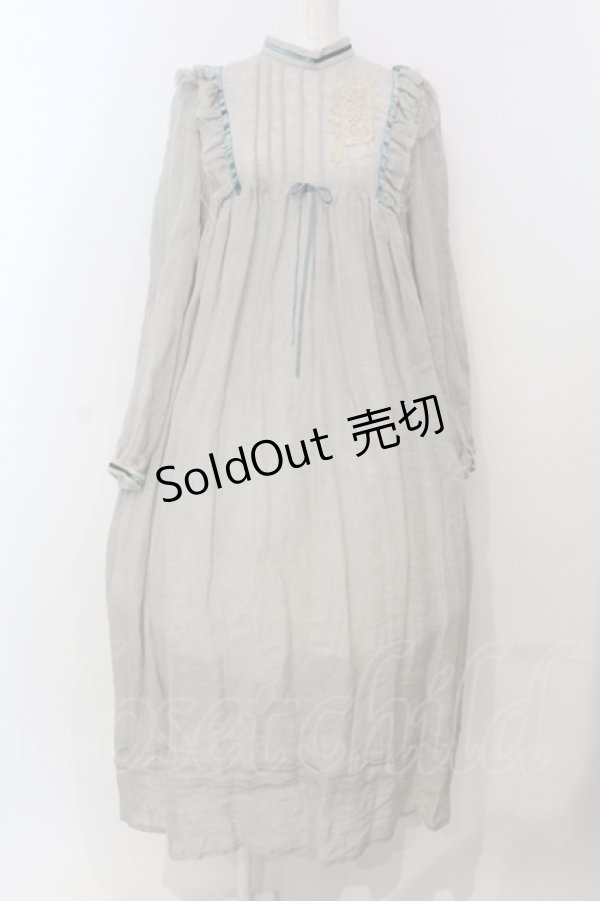 画像1: SERAPHIM / 湖色のワンピース  グレー O-25-04-28-059-LO-OP-IG-OS (1)
