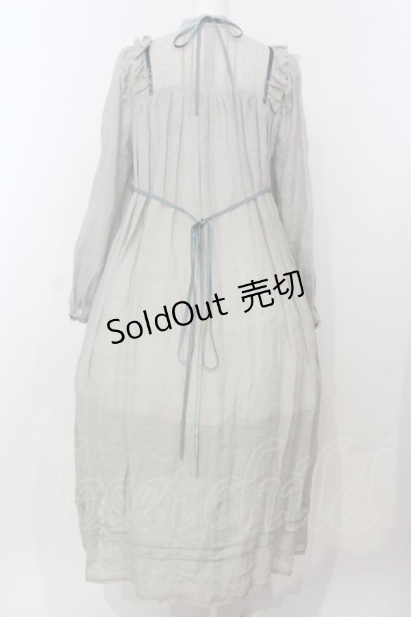 画像4: SERAPHIM / 湖色のワンピース  グレー O-25-04-28-059-LO-OP-IG-OS (4)