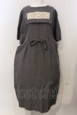 画像1: Jane Marple Dans Le Salon / Belgian linen puritan dress M グレー O-25-04-28-060-JM-OP-IG-OS (1)