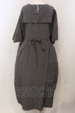画像4: Jane Marple Dans Le Salon / Belgian linen puritan dress M グレー O-25-04-28-060-JM-OP-IG-OS (4)