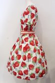 画像3: Jane Marple / Strawberry Meets Logoのワンピース M シロ O-25-04-28-007-JM-OP-OW-OS (3)