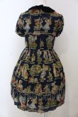 画像4: Jane Marple / アリスプリントのワンピース M ネイビー O-25-04-28-068-JM-OP-OW-OS (4)