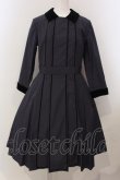 画像1: Jane Marple / ピンチェックのシスタードレス M ネイビー系 O-25-04-28-071-JM-OP-OW-OS (1)