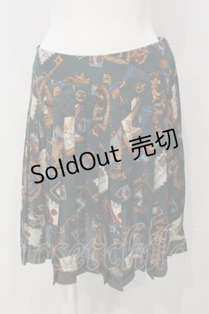 画像: Jane Marple / オールドライブラリープリーツスカート M グリーン O-25-04-28-073-JM-SK-OW-OS