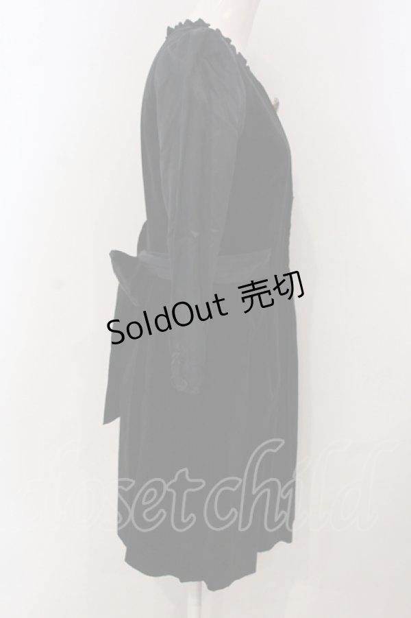 画像3: 【SALE】Jane Marple / ベルベットワンピース（2008） M クロ O-25-04-28-077-JM-OP-IG-ZT465 (3)