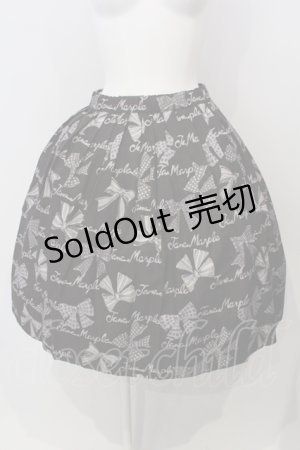 画像: Jane Marple / Jane's drawingのタックスカート M 赤みかかったクロ O-25-04-28-003-JM-SK-OW-OS