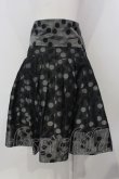画像3: Jane Marple / ジャガードドットスカート M クロ×グレー O-25-04-28-025-JM-SK-OW-OS (3)
