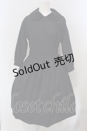 画像: Jane Marple /シャンブレークロスのワンピース　M　ネイビー　O-25-04-29-001-JM-OP-IG-ZT467