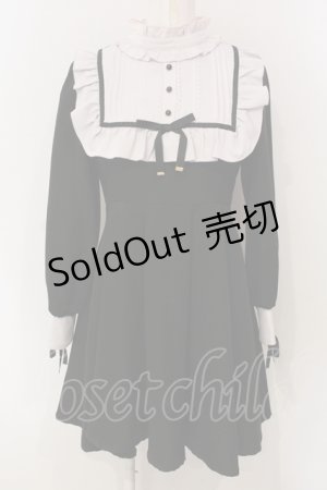 画像: Rojita / クラシカルテイストワンピース F クロ O-25-04-29-036-LO-OP-YM-OS