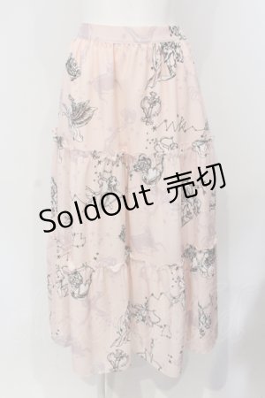 画像: MILK / ヘブンリーシャドウスカート  ベビーピンク O-25-04-29-048-ML-OP-IG-OS