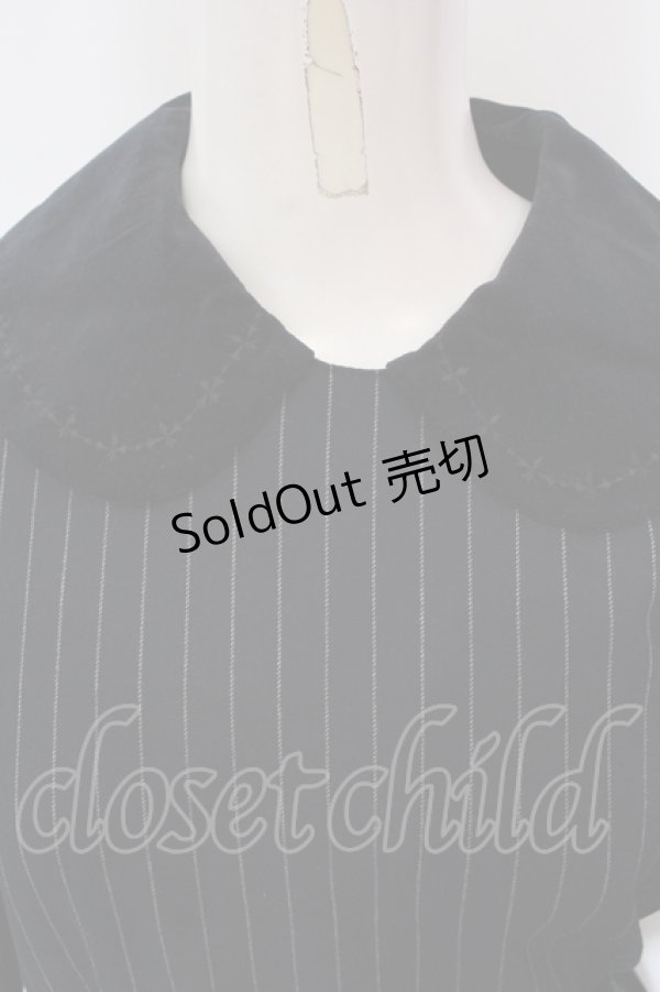 画像2: Jane Marple /シャンブレークロスのワンピース　M　ネイビー　O-25-04-29-001-JM-OP-IG-ZT467 (2)