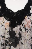 画像2: INGEBORG / フラワーペイズリーチュニック 9 クロ O-25-04-29-064-LO-OP-IG-OS (2)