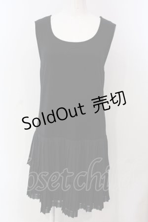 画像: INGEBORG / だんだんインナーワンピース 4 クロ O-25-04-29-067-LO-OP-IG-OS