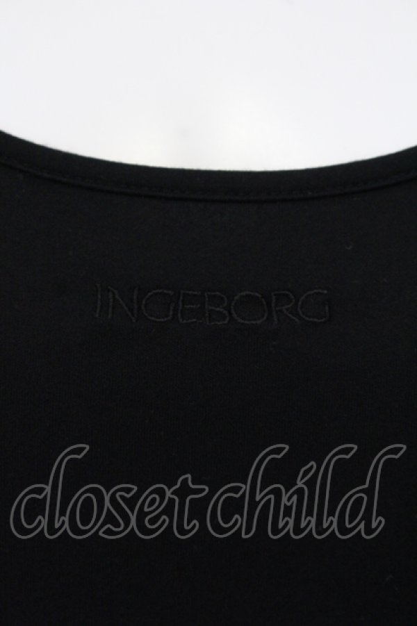 画像2: INGEBORG / だんだんインナーワンピース 4 クロ O-25-04-29-067-LO-OP-IG-OS (2)