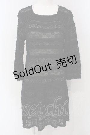画像: INGEBORG / 総レースチュニック 9 クロ O-25-04-29-073-LO-TO-IG-OS