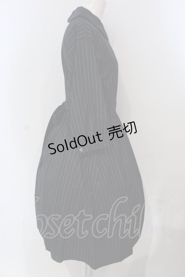 画像3: Jane Marple /シャンブレークロスのワンピース　M　ネイビー　O-25-04-29-001-JM-OP-IG-ZT467 (3)