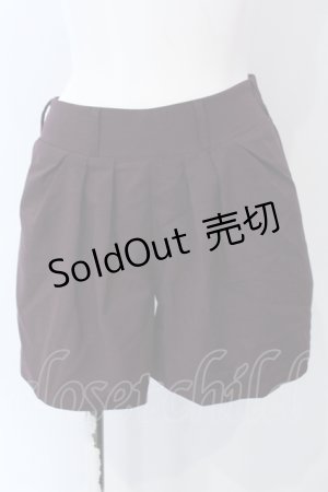 画像: OZZ ANGELO / エンブロイダリーショートパンツ  パープル O-25-04-29-082-OO-PA-IG-OS