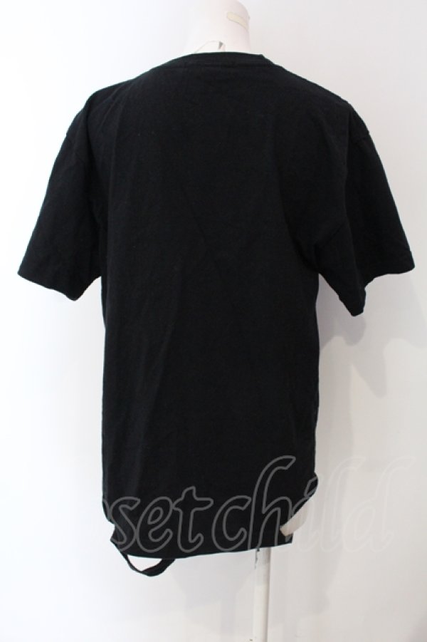 画像3: SEX POT ReVeNGe / ダメージプリントTシャツ M ブラック×パープル O-25-04-29-097-SP-TO-IG-OS (3)
