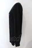 画像2: SEX POT ReVeNGe / バタフライプリントギャザーTシャツ M ブラック×パープル O-25-04-29-098-SP-TO-IG-OS (2)