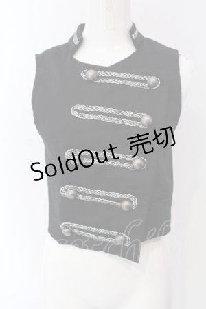 画像: MURUA / ナポレオンベスト 00 ブラック O-25-04-29-099-PU-TO-IG-ZT184