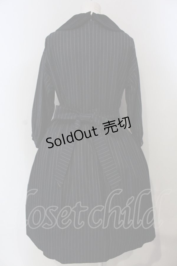 画像4: Jane Marple /シャンブレークロスのワンピース　M　ネイビー　O-25-04-29-001-JM-OP-IG-ZT467 (4)