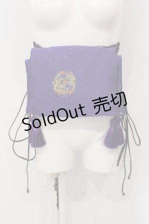 画像: Qutie Frash / 太鼓帯コルセット  パープル O-25-04-29-018-QU-TO-OW-OS